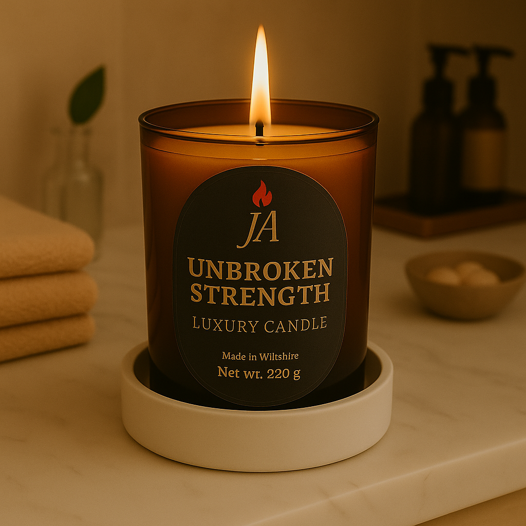 Unbroken Strength Luxury Candle – 200g
